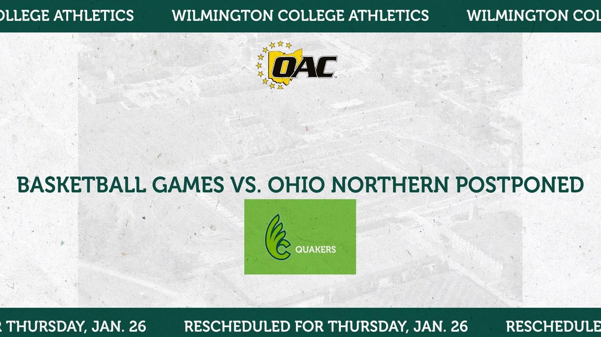 Basketball Games With Ohio Northern Postponed