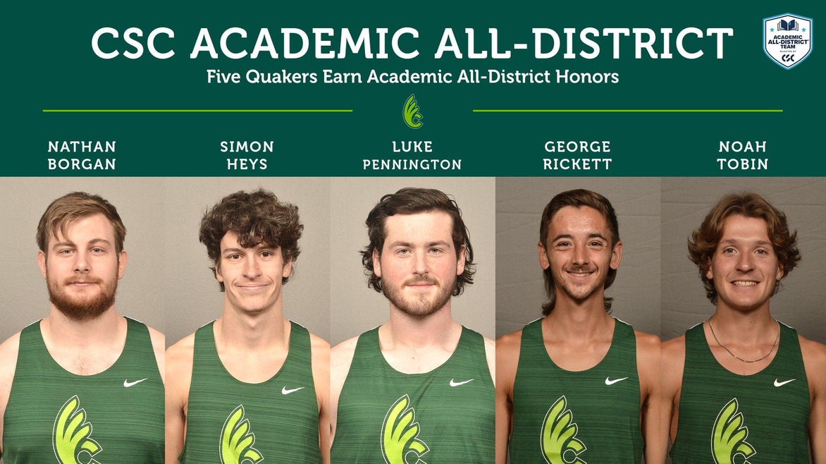 Five Men's Track & Field / Cross Country Individuals Earn CSC Academic All-OAC Honors