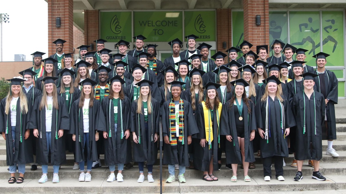 Student-Athletes Walk in College's 147th Commencement