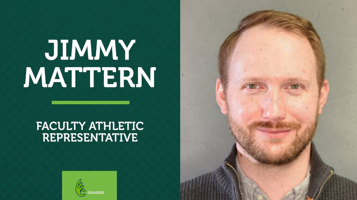 Dr. Jimmy Mattern Named Faculty Athletic Representative