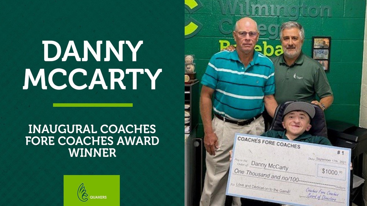 Daniel McCarty Tabbed as Inaugural Recipient of Coaches Fore Coaches Award