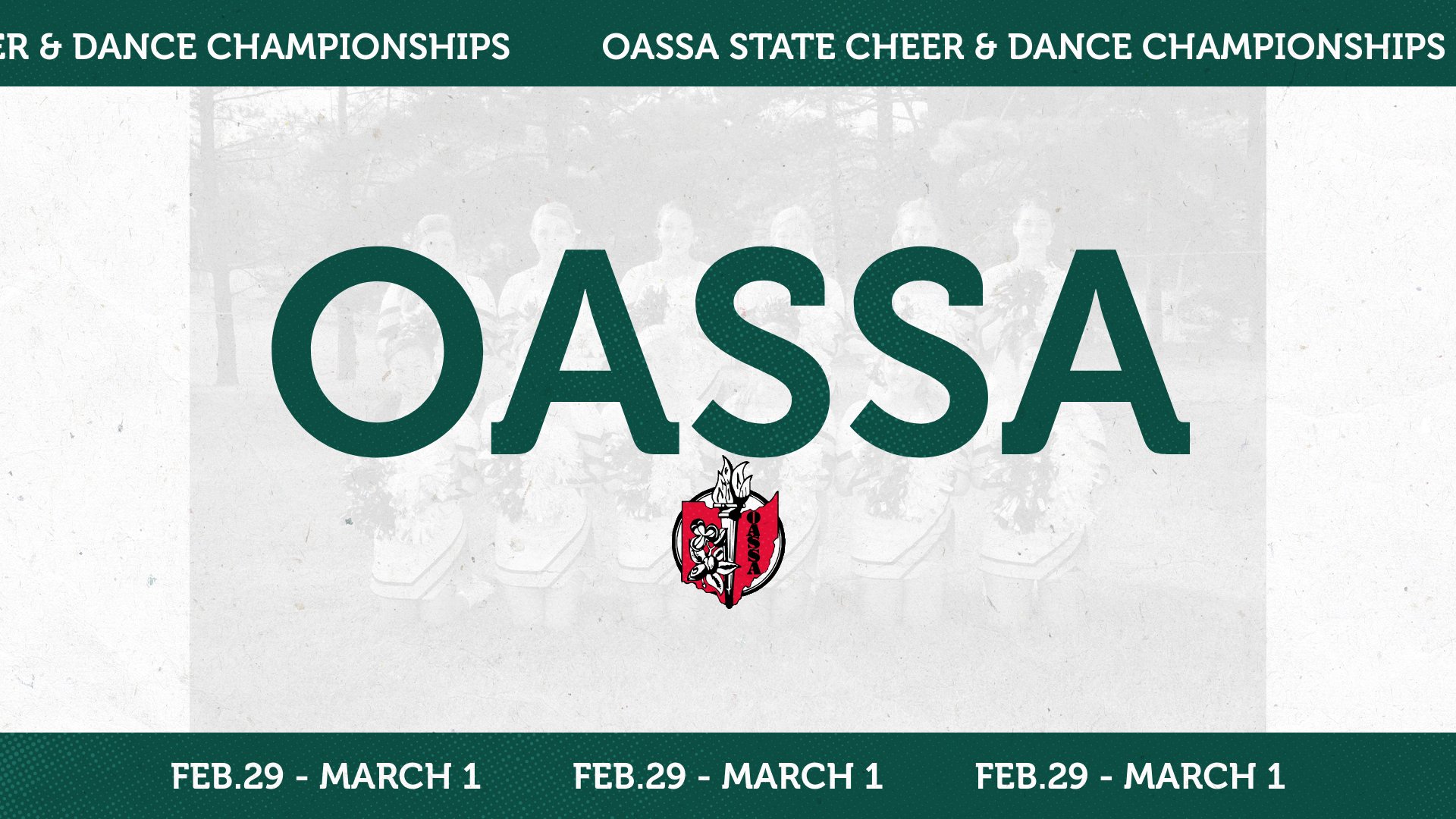 Cheerleading Attending OASSA State Cheer & Dance Championships