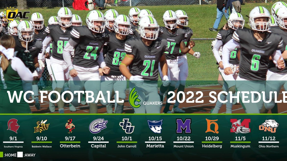 2022 Football Schedule Announced
