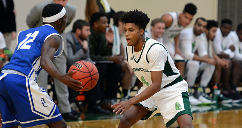 'Team effort' guides @DubC_MensHoops to win