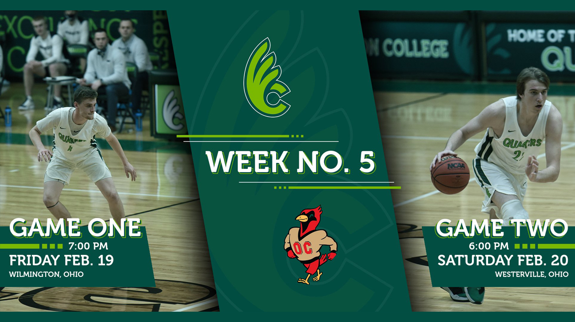 Men's Basketball Faces Otterbein in Week No. 5
