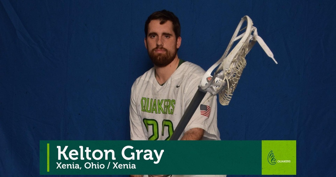 Spring Senior Salute - Men's Lacrosse's Kelton Gray