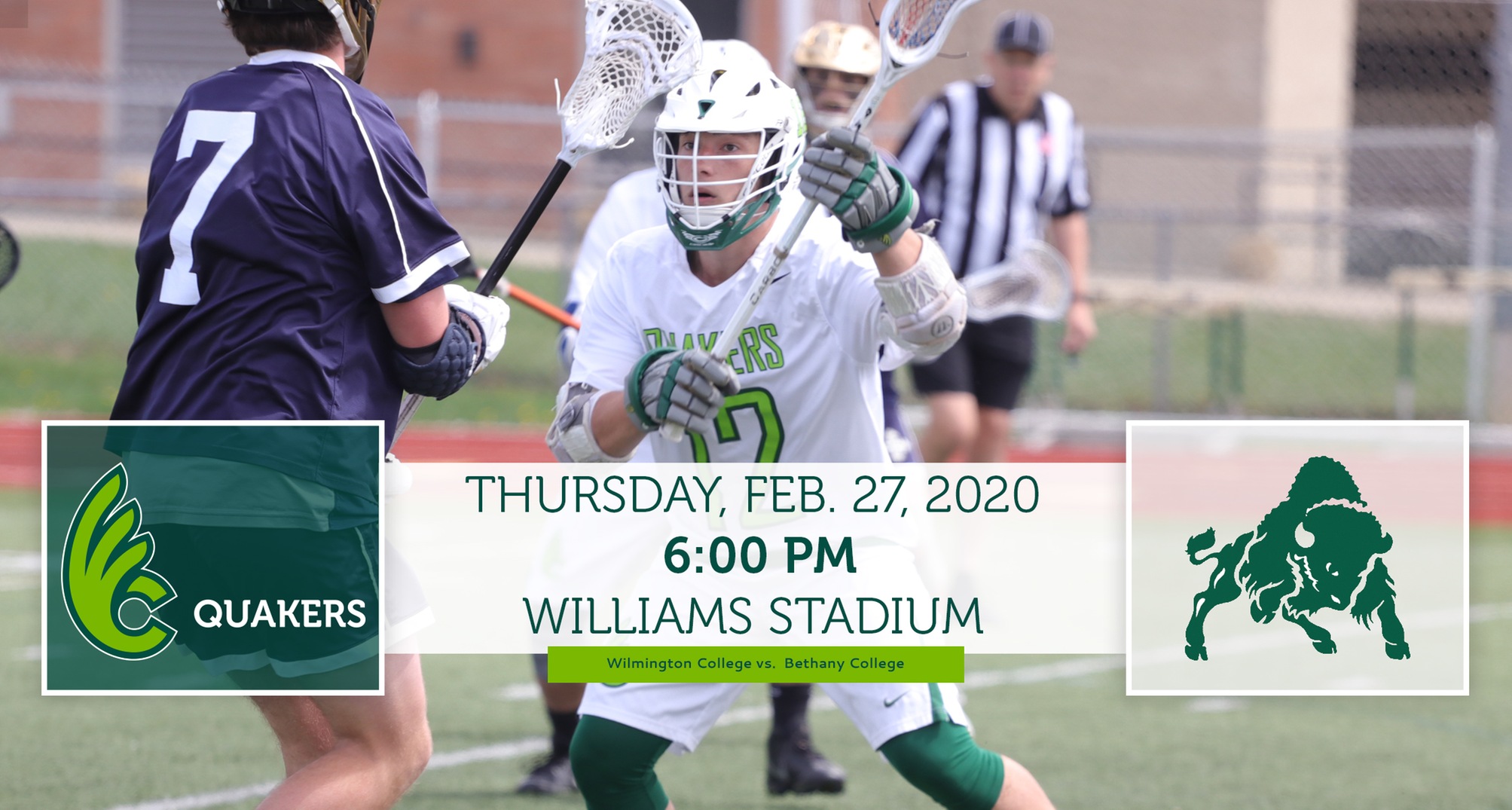 Men's Lacrosse Opens Season With Bethany on Thursday