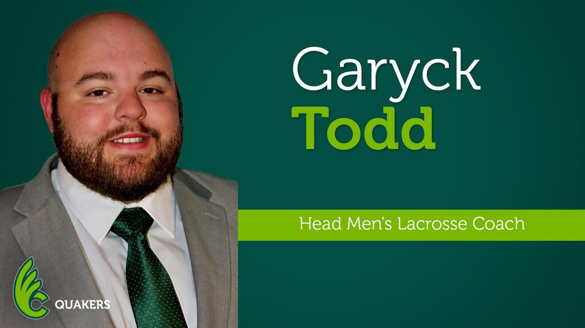 Garyck Todd Returns to Wilmington To Lead Men's Lacrosse Program