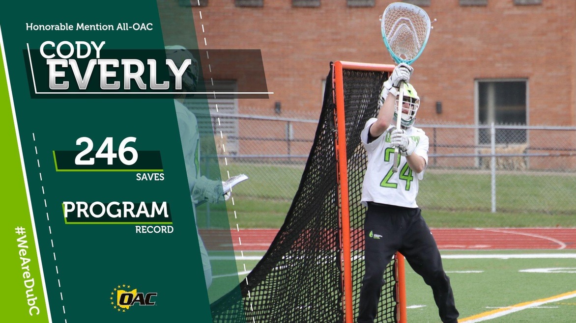 Cody Everly Garners Honorable Mention All-OAC Honors