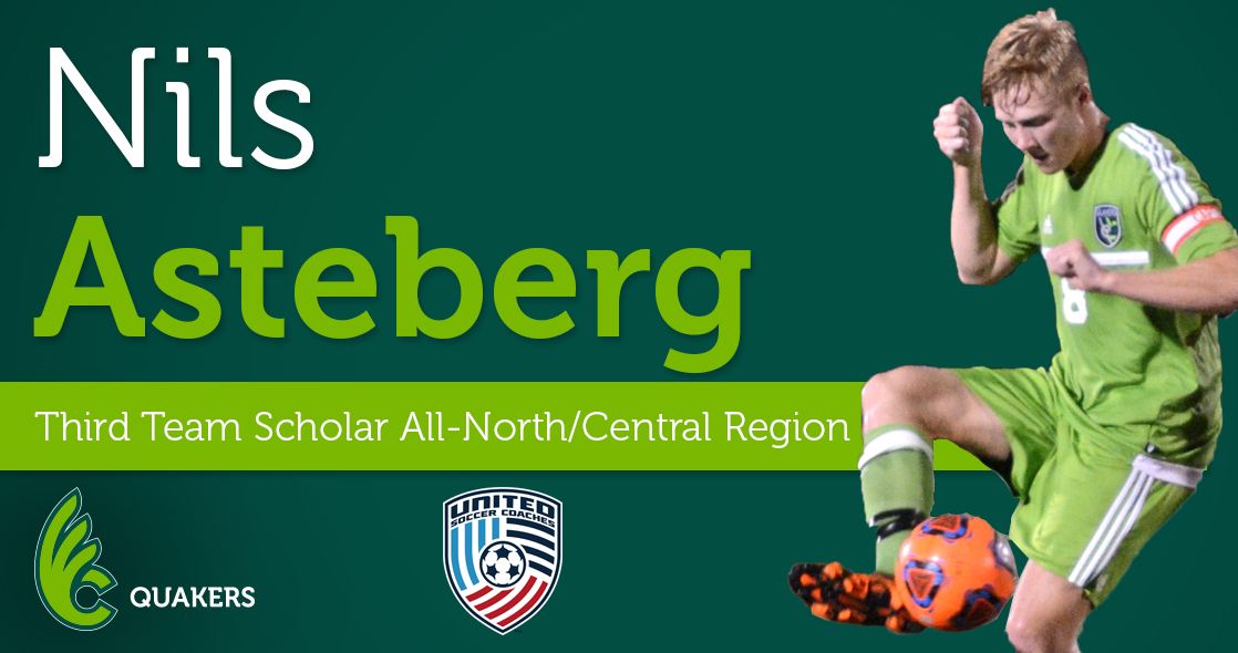 Asteberg Named to Third Team Scholar All-North/Central Region Team