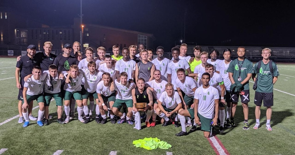Men's Soccer Wins Quaker Bowl Rivalry Game 5-0