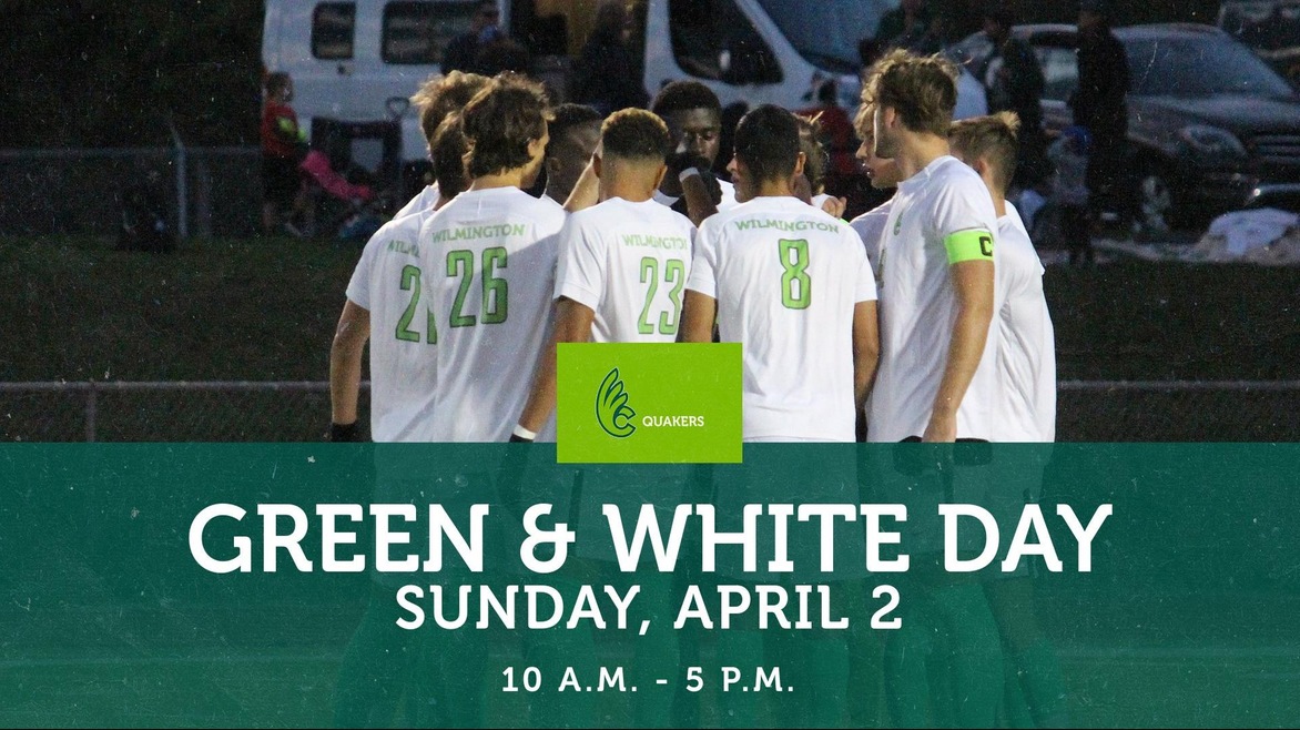 Men's Soccer Hosting Green & White Day on April 2