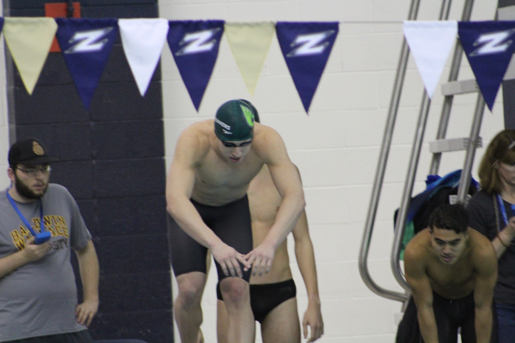 Two Top-Eight Individual Finishes for Men’s Swimming on Day Two of OAC Championships