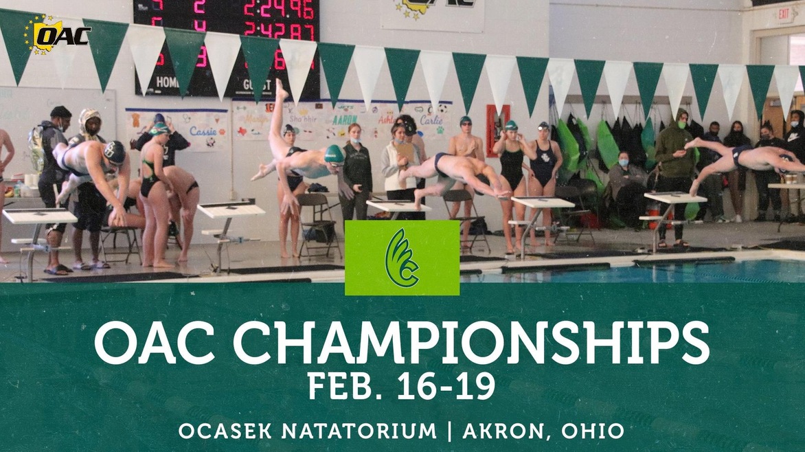 Men's Swimming Heads to Akron for Four-Day OAC Championships