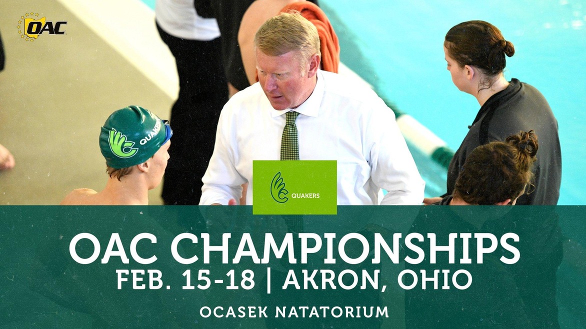 Men's Swimming Travels to Akron for 2023 OAC Championships