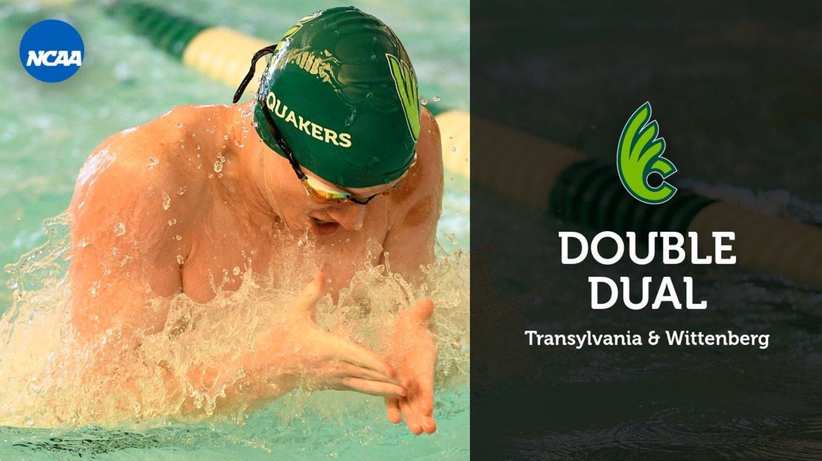 Men's Swimming Facing Transylvania & Wittenberg in Double Dual on Saturday