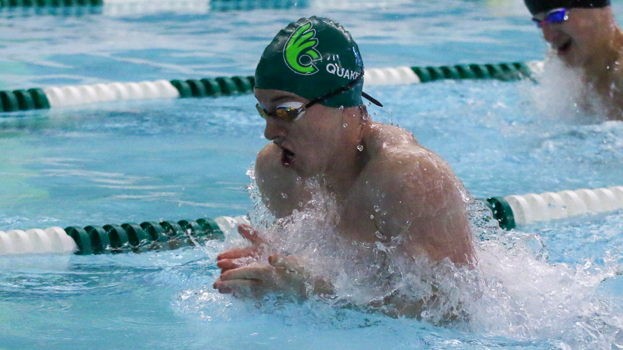 Men's Swimming Finishes Second at Corbiere-Merion Invitational