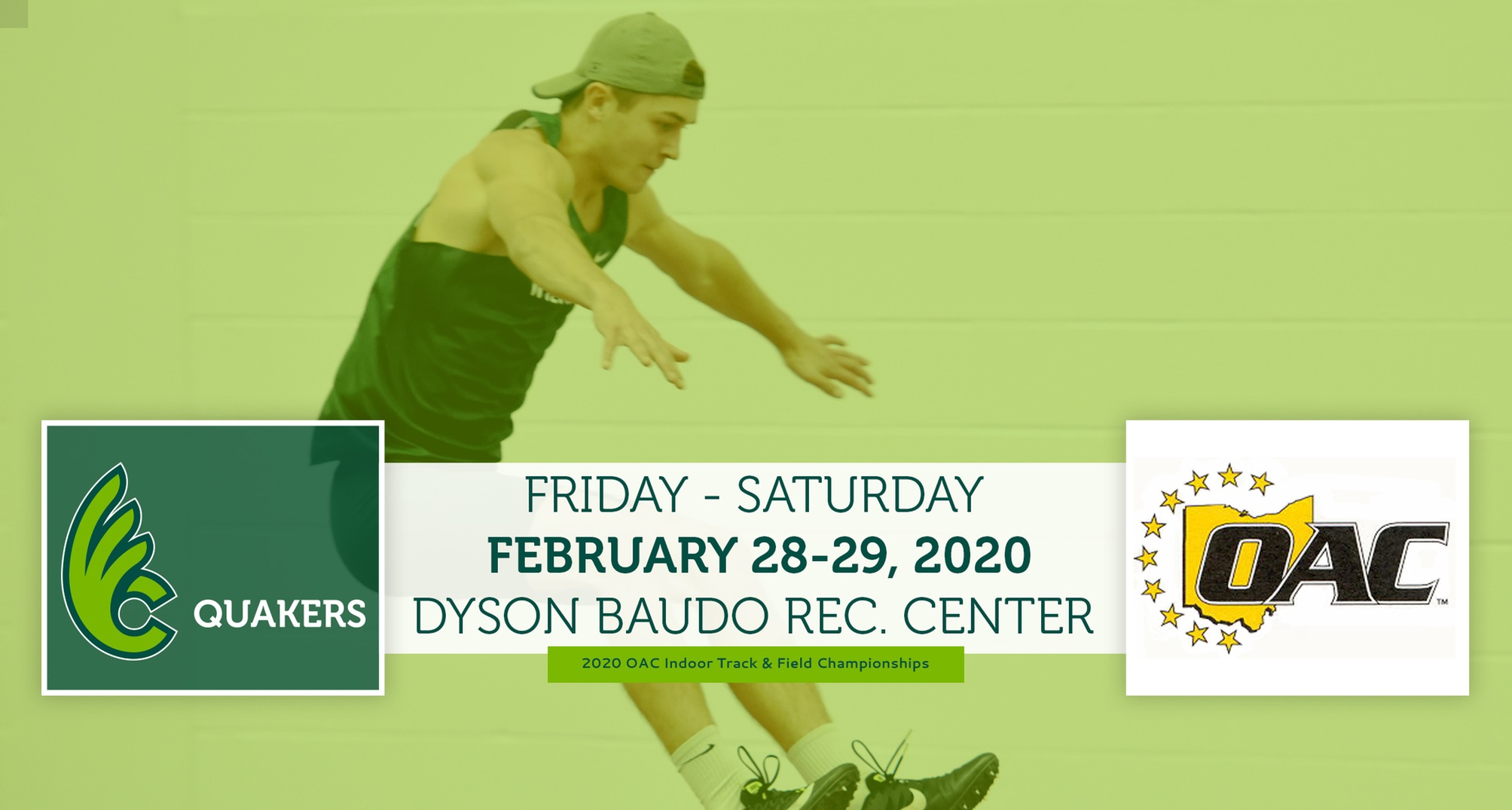 Men's Track & Field Heads to OAC Indoor Championships This Weekend