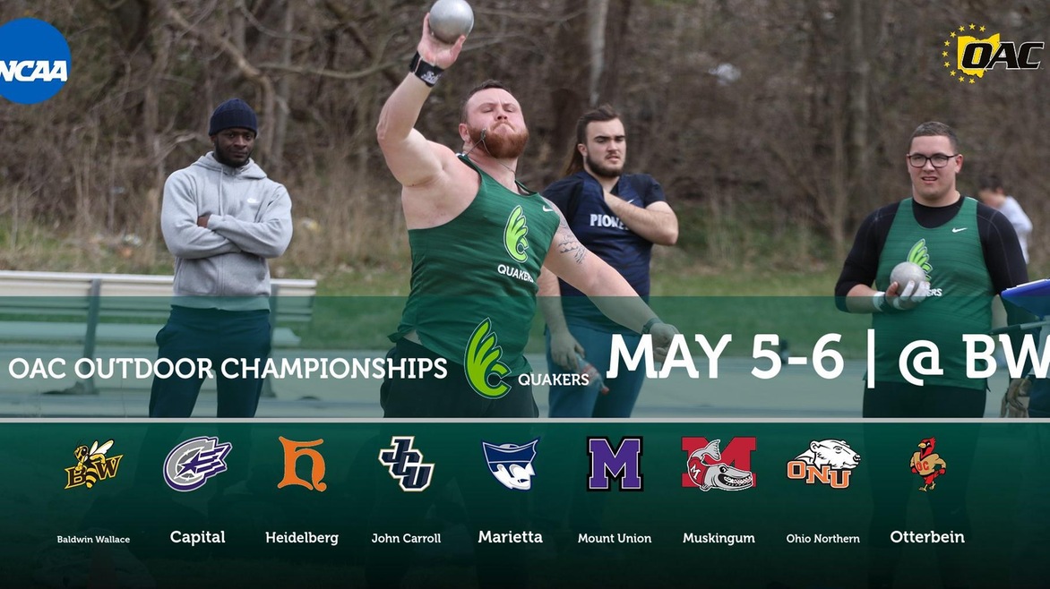 Men's Track & Field Heads to BW for OAC Outdoor Championships