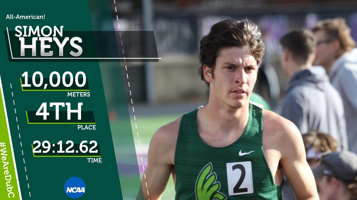 Third Time's a Charm - Simon Heys Earns All-American Honors in 10,000-Meter Run