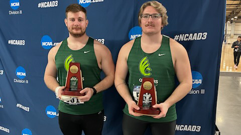 Borgan and Durr Throw Their Way to All-American Honors Friday Morning