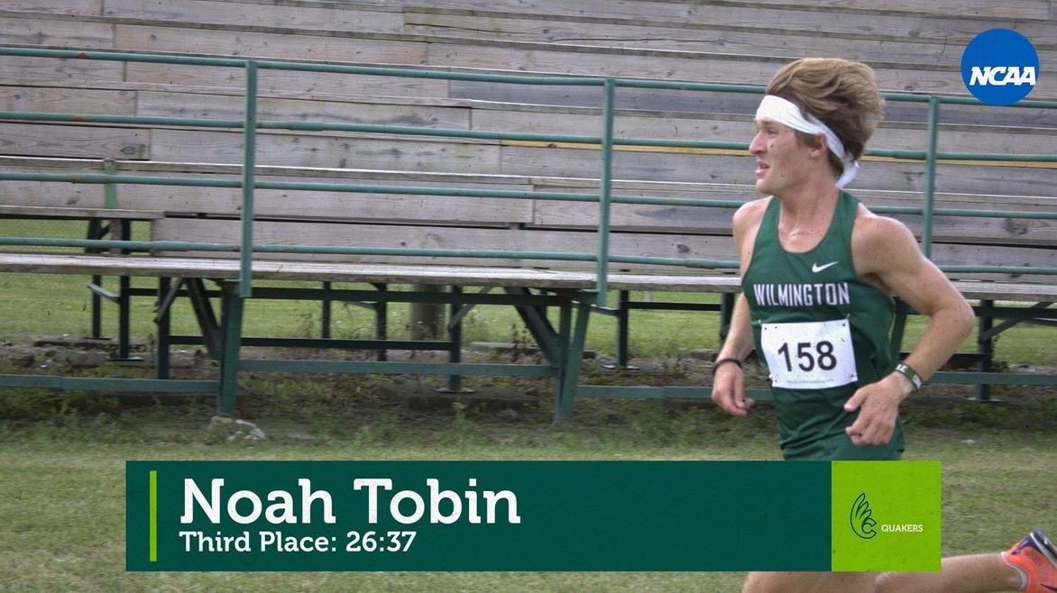 Noah Tobin Shines as Men's Cross Country Takes Third at Wittenberg