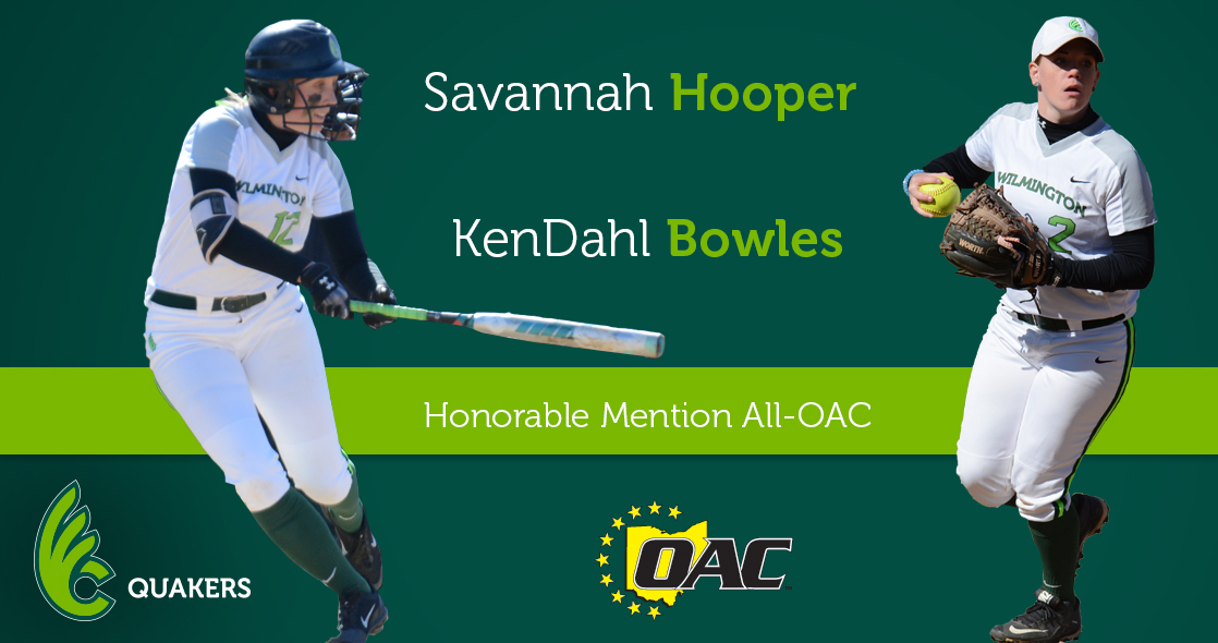 Hooper and Bowles Named Honorable Mention All-OAC