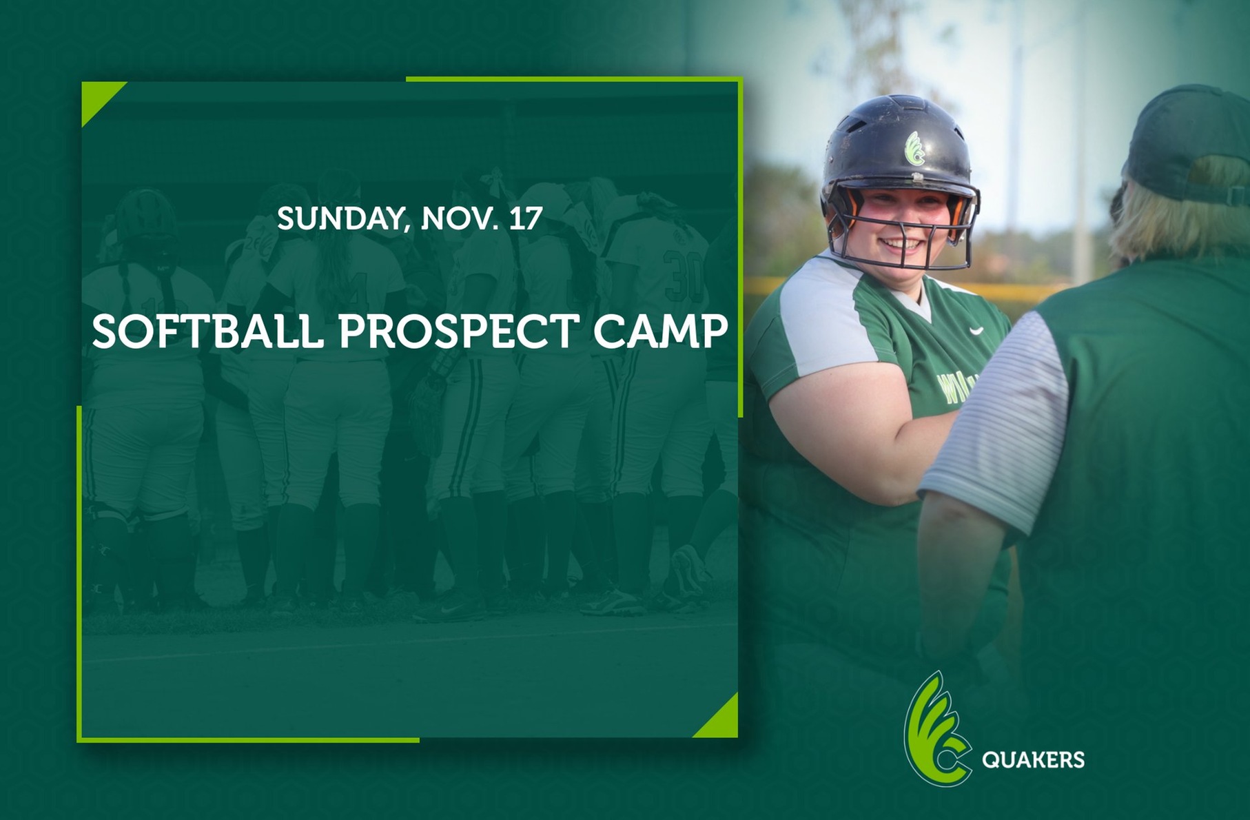 Softball Hosting Prospect Camp Nov. 17