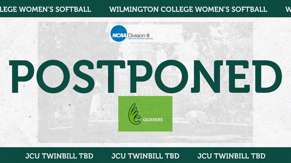 Softball Twinbill With John Carroll Postponed