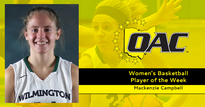 Campbell earns OAC Player of the Week, again