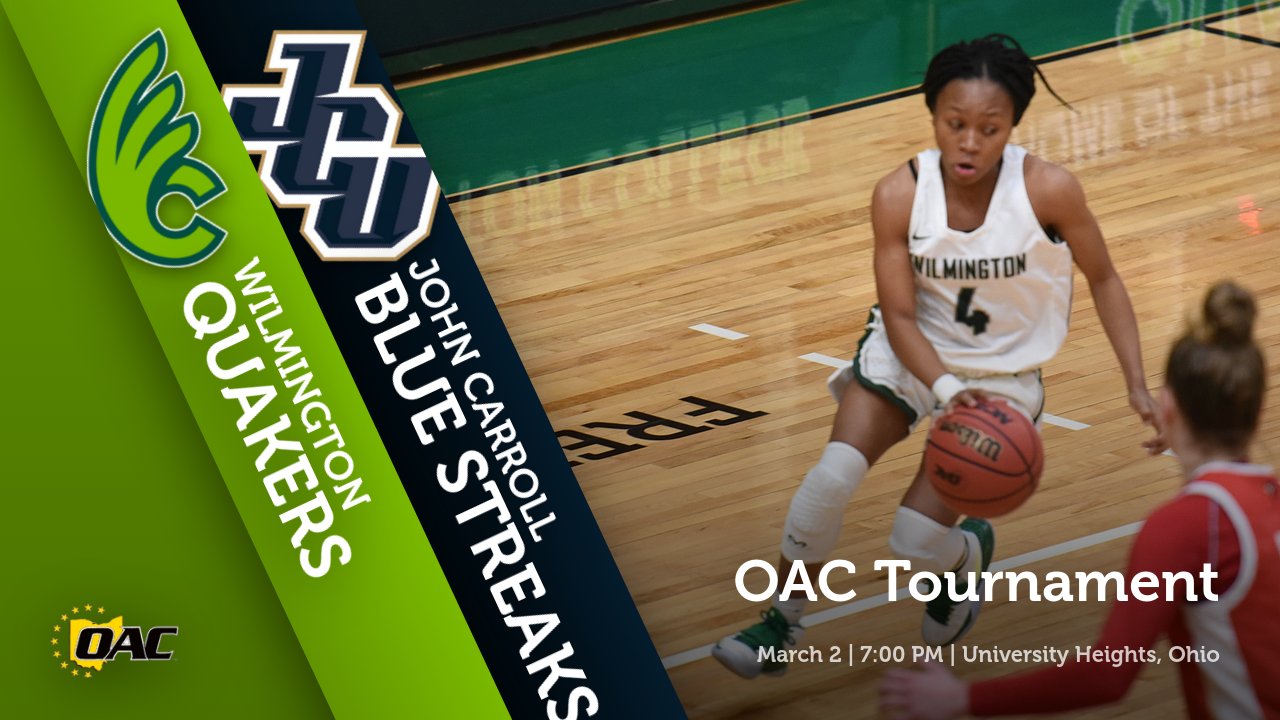 Women's Basketball Continues OAC Tournament at John Carroll on Tuesday