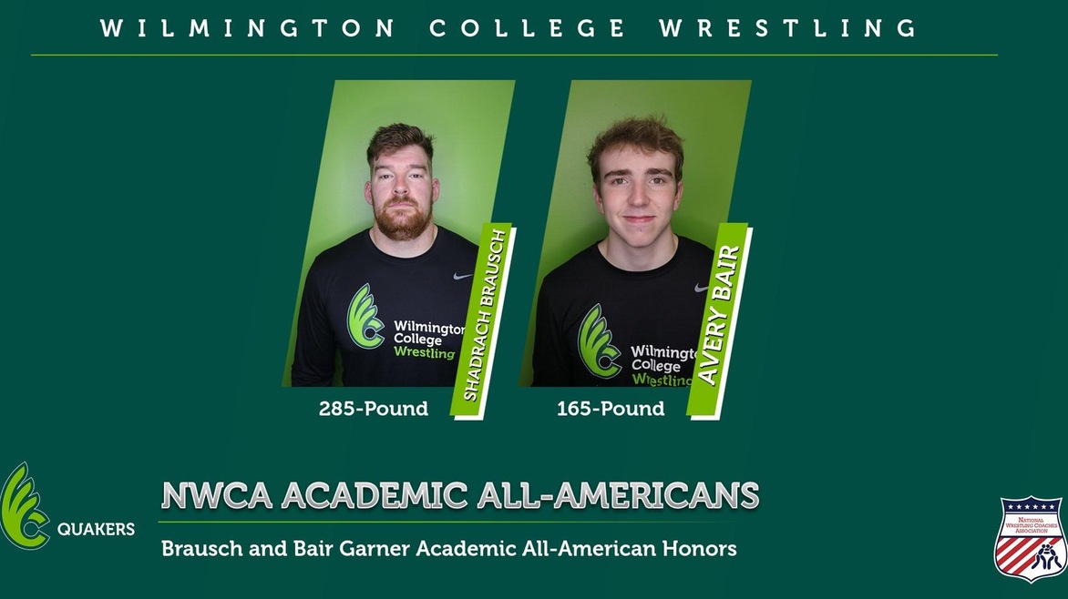 Bair and Brausch Named NWCA Academic All-Americans