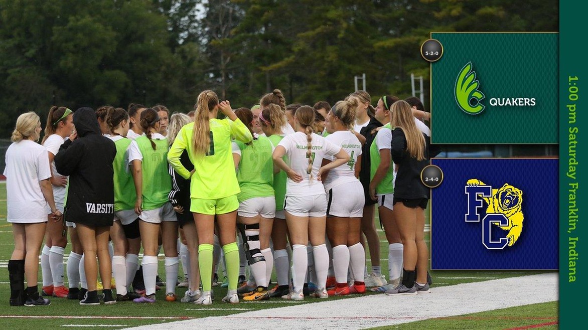 Women's Soccer Take on Franklin College Saturday