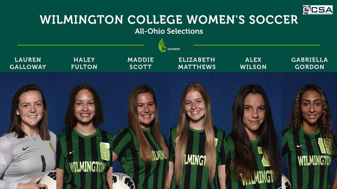 Six Quakers Earn Recognition from Ohio Collegiate Soccer Association