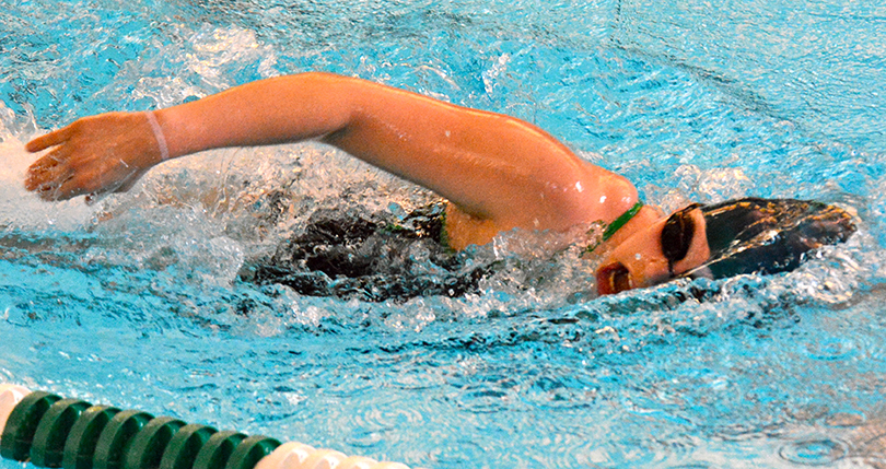 @DubC_Swimming women places third at OWU