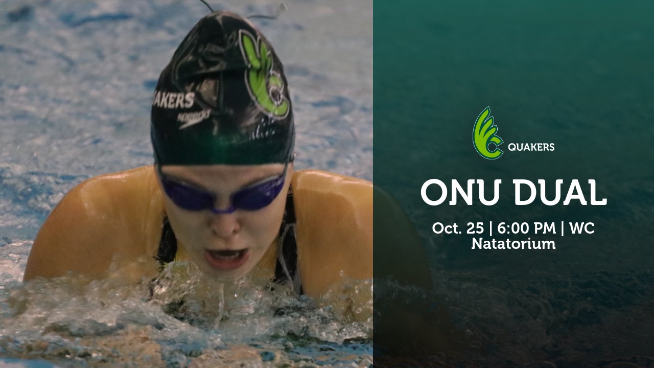 Women's Swimming to Dual Ohio Northern on Friday Evening