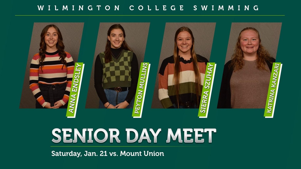 Women's Swimming to Celebrate Four on Senior Day Meet vs. Mount Union