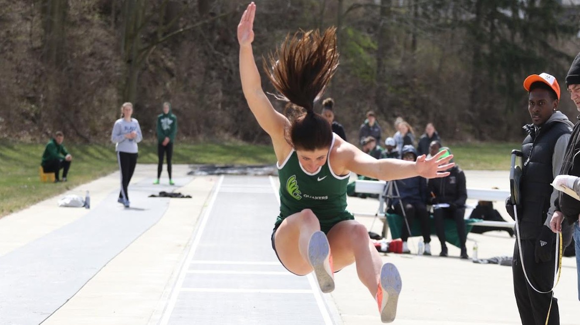 Three Quakers Compete for Women's Track & Field at the Jesse Owens Classic