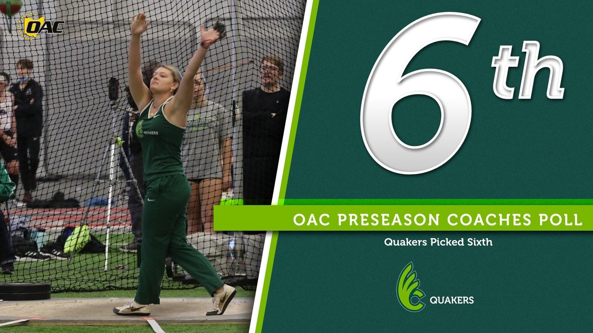 Women's Track & Field Picked Sixth in OAC Coaches Poll
