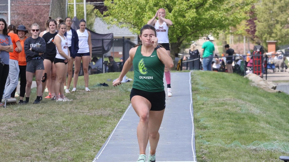 Dietz Concludes Season With Long Jump at Mount Union Last Chance Meet