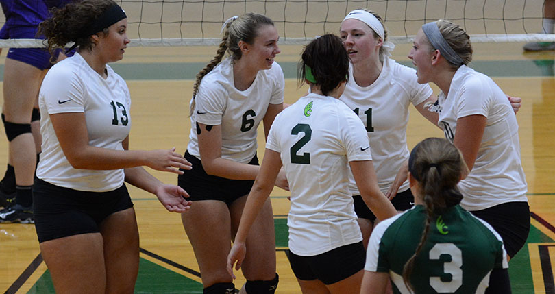 Youth movement leads @DubC_Volleyball