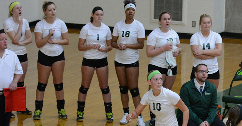 @DubC_Volleyball wins another OAC set