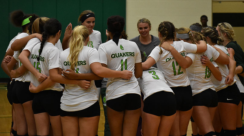 Host Spartans too much for @DubC_Volleyball