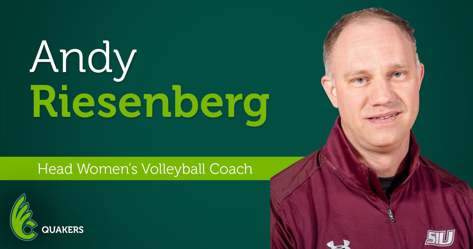 Andy Riesenberg Named Head Volleyball Coach