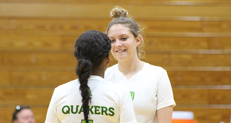 Volleyball Drops Two at Mount St. Joseph
