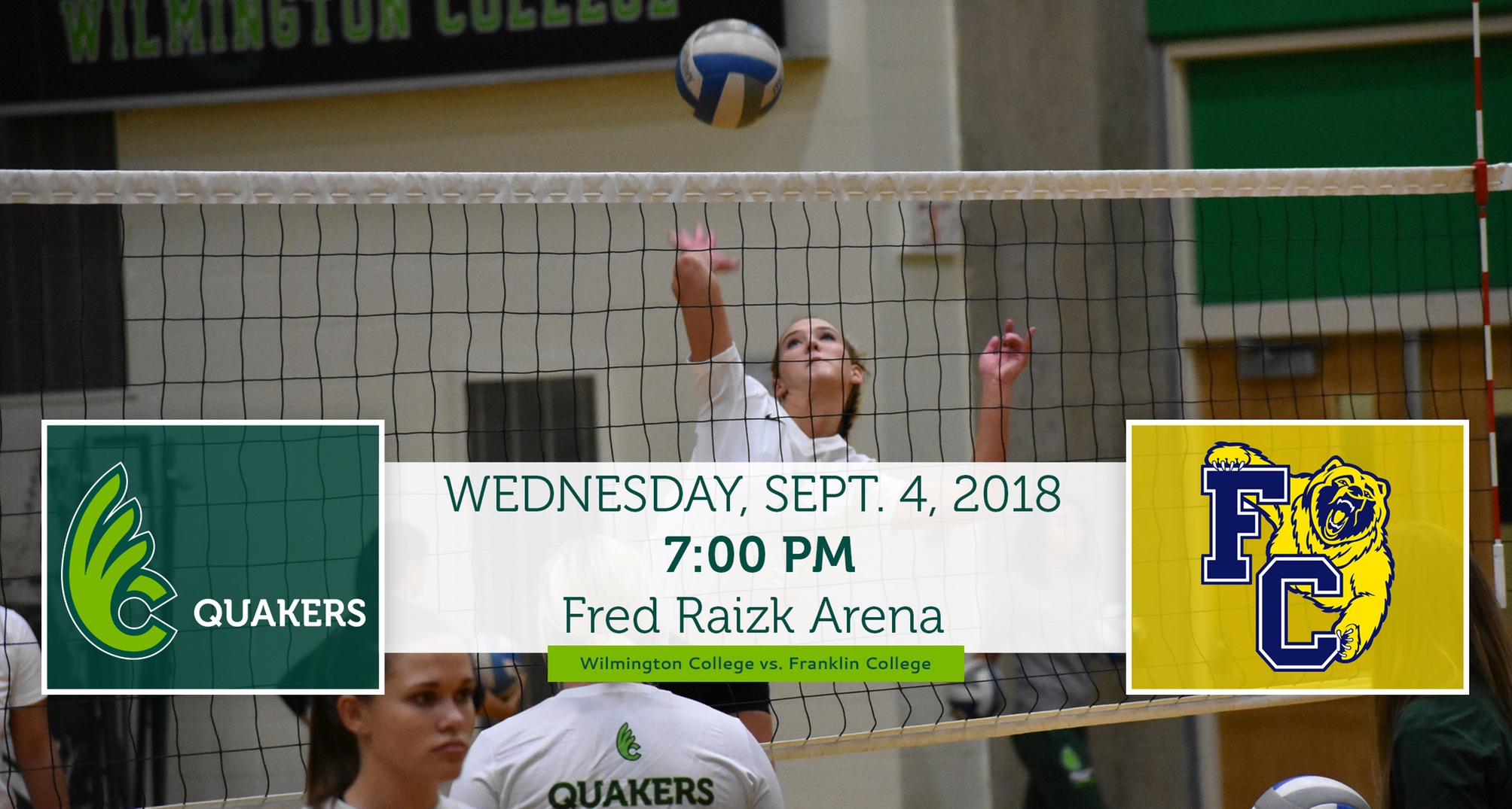 Volleyball Hosts Franklin on Wednesday