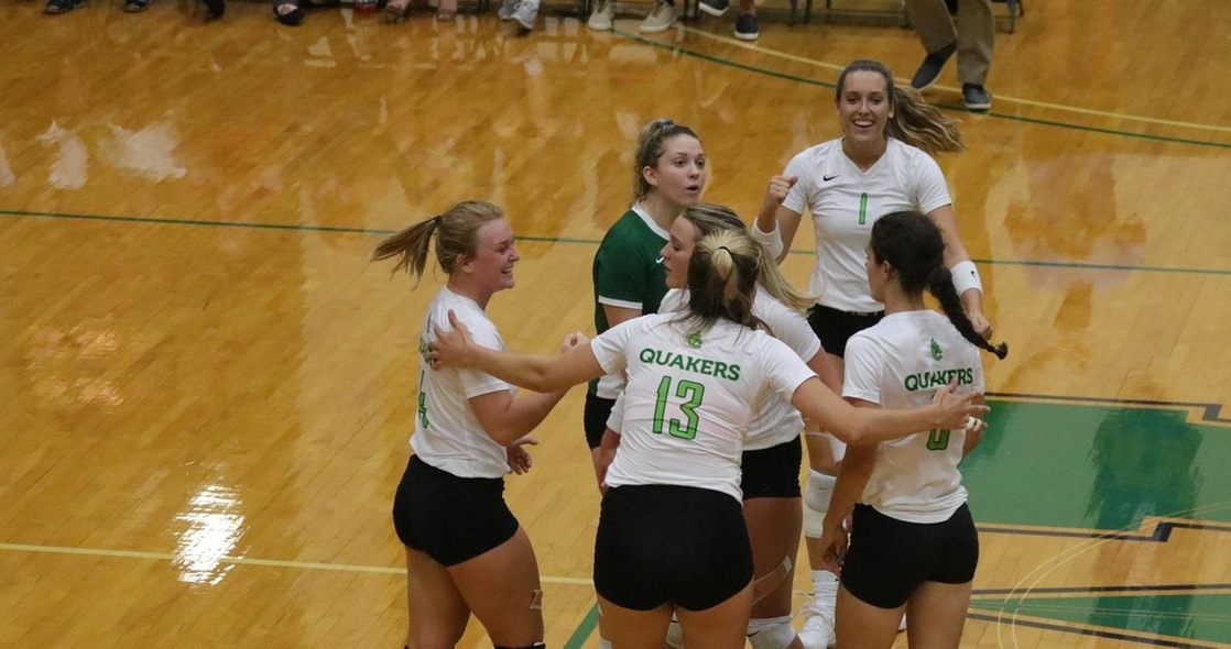 Volleyball Tripped Up on Day One of OWU Invitational