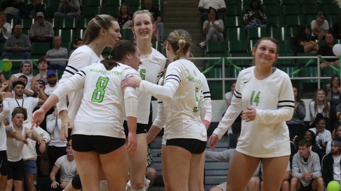 Volleyball Crushes Capital on Senior Night