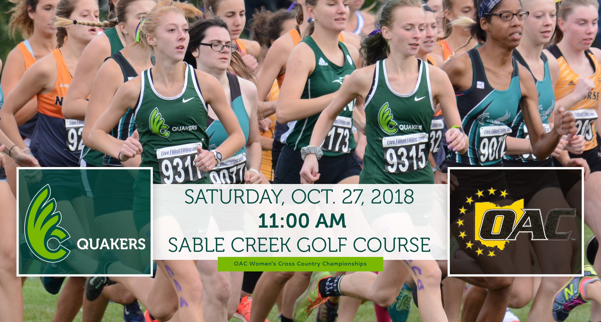 Women's Cross Country Heads to OAC Championships Saturday