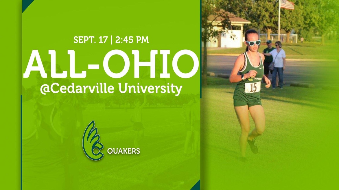 Women's Cross Country Travels to Cedarville for All-Ohio
